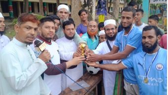 শায়েস্তাবাদে ৪-১ গোলে ছাত্রশিবিরকে হারিয়ে জিতে গেল যুব বিভাগ