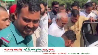 রিজভীর পা ছুঁয়ে সালাম, ভাইরাল হওয়ার পর পুলিশ সদস্য ক্লোজড