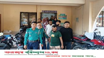 বরিশালে পুলিশের উপর হামলায় ছাত্রদল নেতা আটক