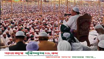 লাখো মুসল্লির পদচারণায় মুখর চরমোনাই দরবার শরিফ