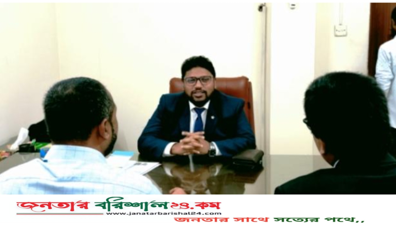 বরিশাল সিটি কর্পোরেশনের নতুন ম্যাজিস্ট্রেট রায়হান-উজ্জামানের যোগদান