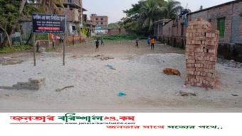 পলাশপুরে মসজিদের সাইনবোর্ড লাগিয়ে জমি দখলের অভিযোগ