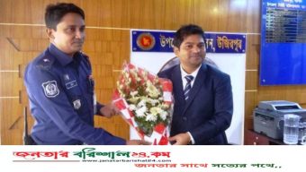 উজিরপুরে ইউএনও’র সাথে নবাগত ওসির সৌজন্য সাক্ষাৎ