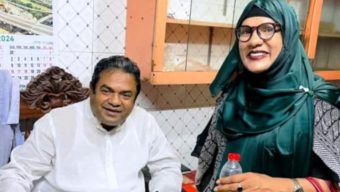 বানারীপাড়ায় মহিলা আওয়ামী লীগ সভাপতি সাবিনা আটক