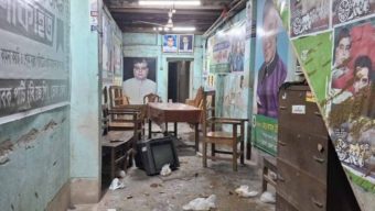 ভোলায় বিএনপির বিক্ষোভে হাতবোমা, বিজেপি কার্যালয়ে ভাঙচুর-গুলি