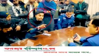 ওসিকে হুমকি দেওয়া সেই বৈষম্যবিরোধী নেতা গ্রেপ্তার