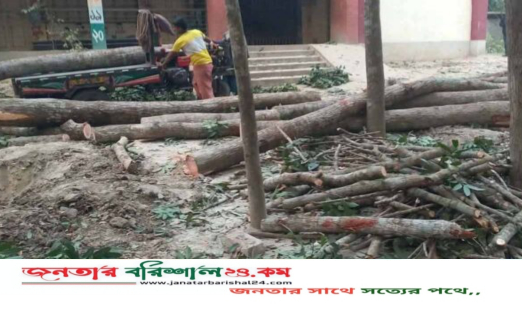 ফরিদপুরে স্কুলের গাছ কাটা নিয়ে দুই পক্ষের সংঘর্ষে আহত ২০