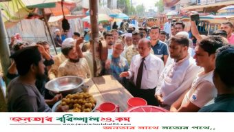 বরিশালে চাঁদাবাজদের বিরুদ্ধে কঠোর হুঁশিয়ারি দিলেন বি এন পি নেতা শাহীন