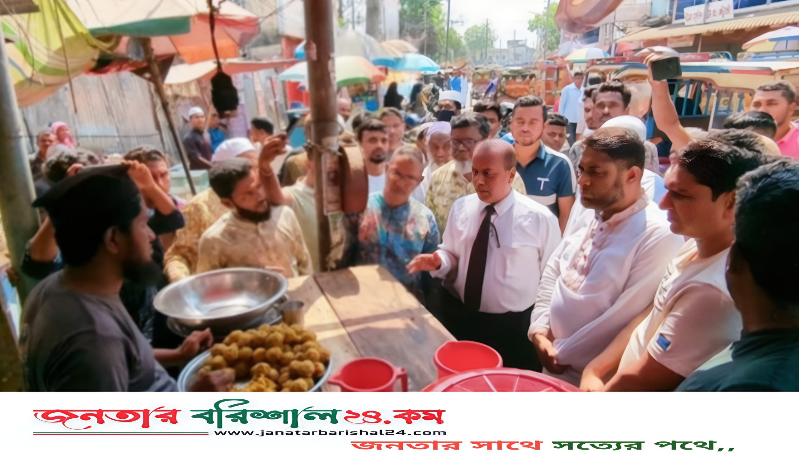 বরিশালে চাঁদাবাজদের বিরুদ্ধে কঠোর হুঁশিয়ারি দিলেন বি এন পি নেতা শাহীন