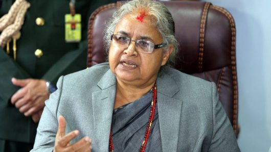 নেপালের অন্তর্বর্তী প্রধানমন্ত্রী হলেন সুশীলা কার্কি