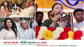 ‘শেখ হাসিনা সরকার বার বার দরকার’ বলা অপু বিএনপির মঞ্চে! সমালোচনার ঝড়