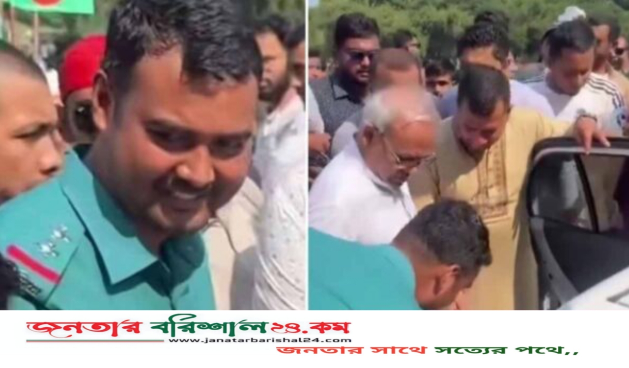 রিজভীর পা ছুঁয়ে সালাম, ভাইরাল হওয়ার পর পুলিশ সদস্য ক্লোজড