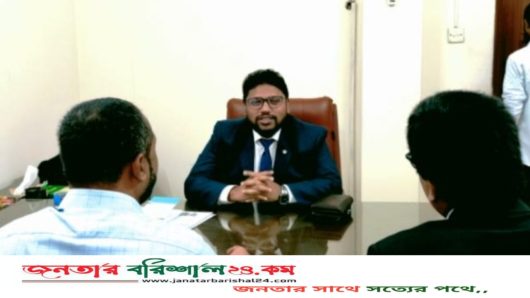 বরিশাল সিটি কর্পোরেশনের নতুন ম্যাজিস্ট্রেট রায়হান-উজ্জামানের যোগদান