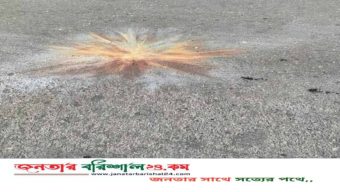 মগবাজার ফ্লাইওভার থেকে বোমা নিক্ষেপ, নিহত ১