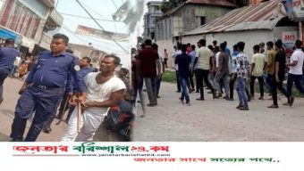 বরিশালে ছাত্রদল-যুবদলের দফায় দফায় ধাওয়া-পাল্টা ধাওয়া