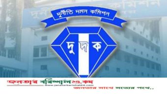 বরিশালের অতিরিক্ত জেলা প্রশাসকসহ ৬ জনের বিরুদ্ধে দুদকে মামলা