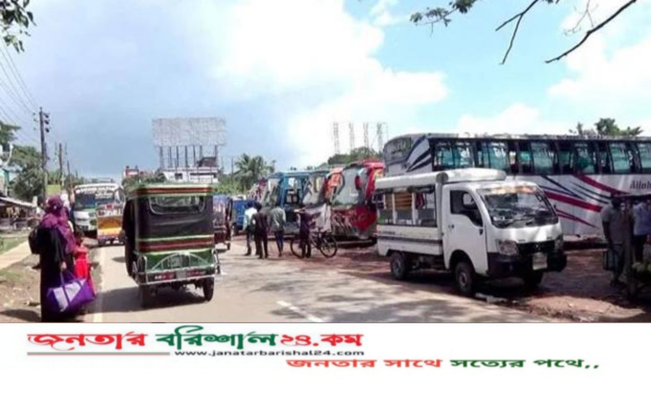 বরিশালে জ্বালানি কৃত্রিম সংকট দেখিয়ে বেড়েছে যানবাহনে ভাড়া