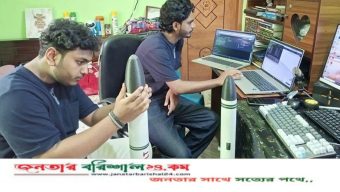 বরিশালে ঘণ্টায় ৩শ কিমি গতির মিসাইল ও রকেট বানালেন মামা-ভাগ্নে