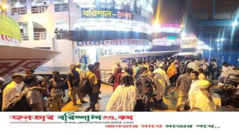 বরিশাল-ঢাকা নৌপথে লঞ্চে ভাড়া বাড়ল এক দফা