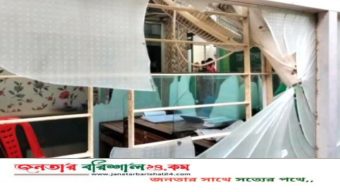 ভোলায় ভুল চিকিৎসায় নবজাতকের মৃত্যু, বেসরকারি হাসপাতাল ভাঙচুর