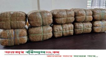 বরিশালের কেডিসি বস্তি থেকে ৬৬ কেজি গাঁজা উদ্ধার, পালিয়ে গেল মাদককারবারি