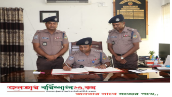 বিএমপি’র এয়ারপোর্ট থানা অর্ধ-বার্ষিক পরিদর্শন।