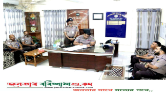 বিএমপি’র কোতোয়ালি মডেল থানা আ/ক/স্মি/ক পরিদর্শন করলেন পুলিশ কমিশনার মোঃ আশিক সাঈদ