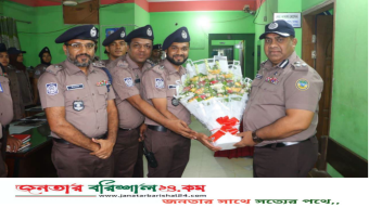 বিএমপি’র কাউনিয়া থানা আকস্মিক পরিদর্শন করলেন মান্যবর পুলিশ কমিশনার বিএমপি।