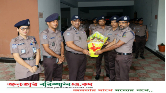বিএমপি’র এয়ারপোর্ট থানা আকস্মিক পরিদর্শন করলেন মান্যবর পুলিশ কমিশনার বিএমপি।