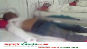 বরিশালে ৩৩ হাজার ভোল্টের বৈদ্যুতিক খুঁটিতে উঠে দগ্ধ মানসিক ভারসাম্যহীন যুবক