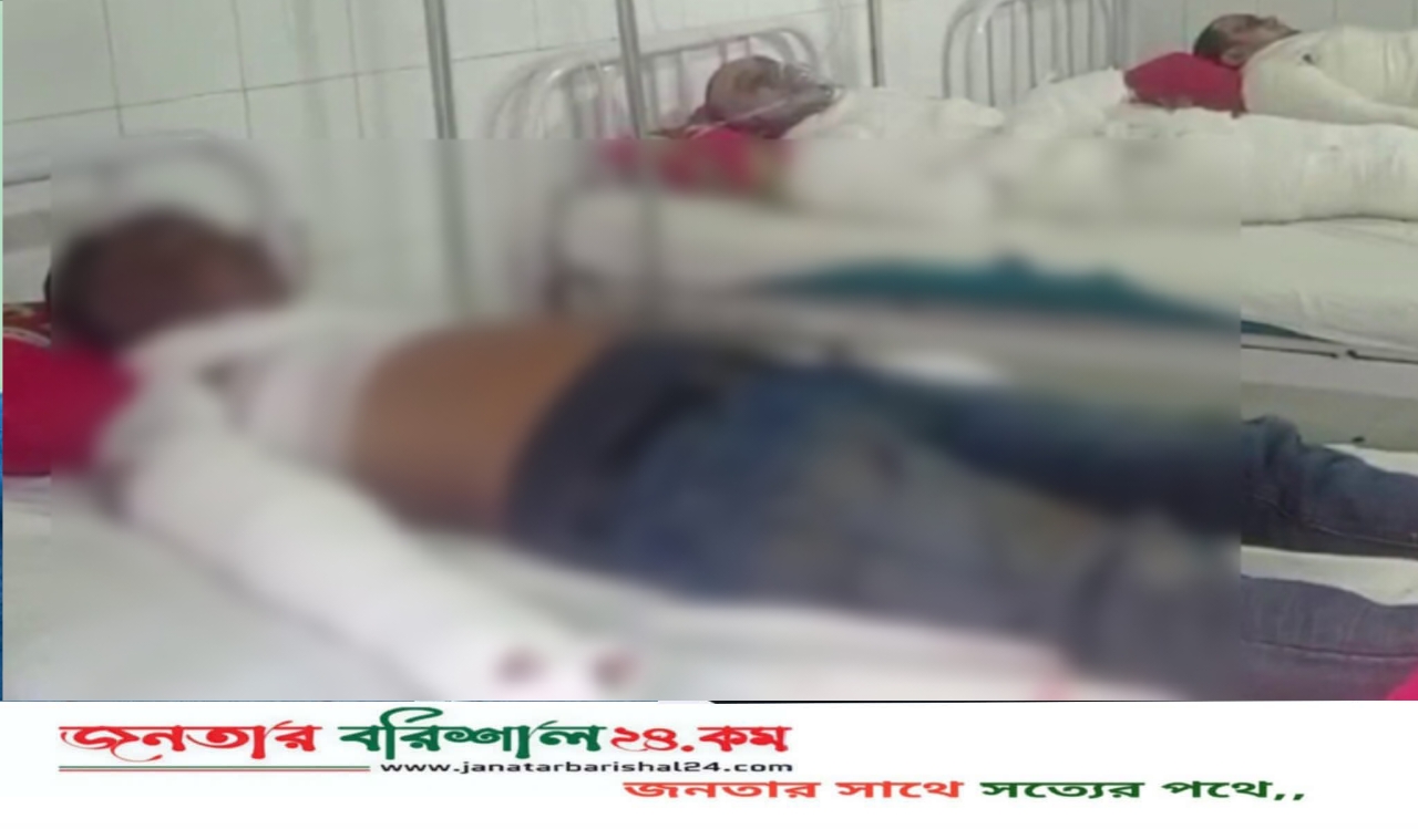 বরিশালে ৩৩ হাজার ভোল্টের বৈদ্যুতিক খুঁটিতে উঠে দগ্ধ মানসিক ভারসাম্যহীন যুবক